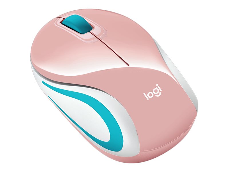 Pink M187 (910-005364) Mouse, Wireless Blossom Portable Ultra Logitech