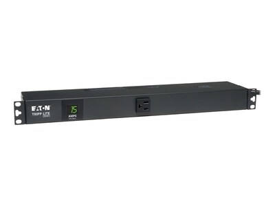 Tripp Lite PDU Metered 120V 15A 5-15R (13) Outlet 5-15P Horizontal 1U RM, PDUMH15, 7397881, Power Distribution Units