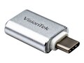 VisionTek USB-C to USB-A M F Adapter, 901223, 37439560, Adapters & Port Converters