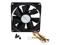 StarTech.com CPU Case Cooling Fan Motor, Hi-Flow, 9x2.5cm with TX3 Connectors, FAN9X25TX3H, 242795, Cooling Systems/Fans