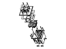 Legrand AV WMFB2DRKS4N Main Image from Right-angle Legrand AV WMFB2DRKS4N Main Image from Right-angle