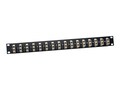 Tripp Lite 16-Port Fiber Patch Panel 62.5 125 or 50 125 SC SC 1URM, N490-016-SCSC, 7337327, Patch Panels