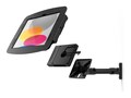 Compulocks iPad Air 10.9 (4-5th Gen) Space Enclosure Swing Wall Mount Plus Hub - Black, 827B109IPDSBH01, 41747399, Mounting Hardware - Miscellaneous