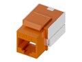 UNC Cat 5E Keystone Jack 110 Type Punch Down, Orange , KEYC5E-ORG, 37651923, Premise Wiring Equipment