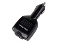 CyberPower Travel USB Charger w  2.1A Quick Charge Technology, (2) USB, (1) 12V Port, CPTDC2U1DCRC1, 18474781, Automobile/Airline Power Adapters