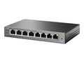 TP-LINK 8-Port Gigabit Easy Smart Switch w 4xPoE, TL-SG108PE, 31582541, Network Switches