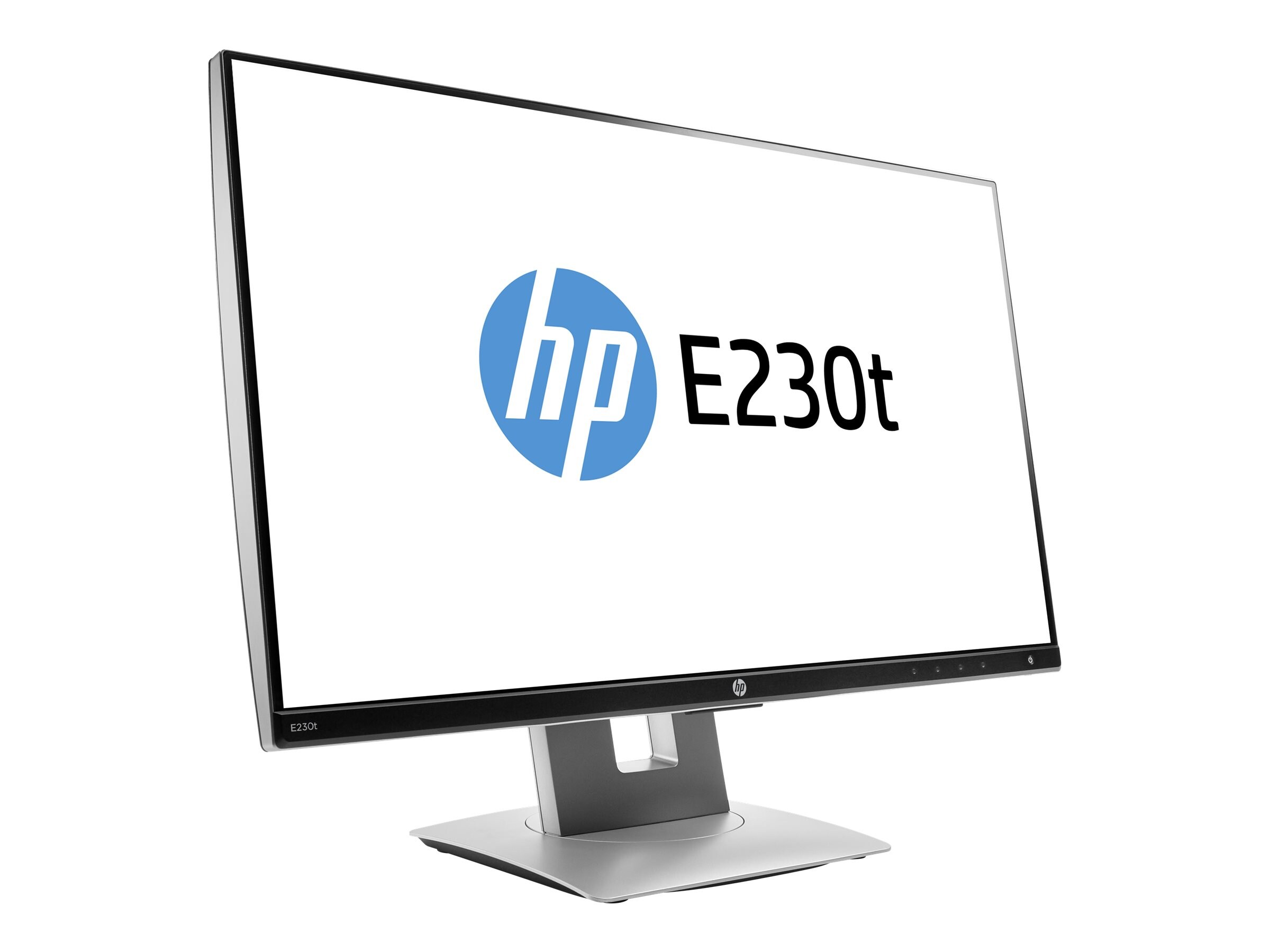 HP 23" EliteDisplay E230t Full HD LED-LCD Touchscreen Monitor, (W2Z50U9#
