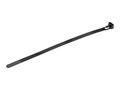 StarTech.com 8 Large Releasable Nylon Plastic Zip Cable Ties, Black, 100-pack, CBMZTRB8BK, 41161935, Cable Accessories