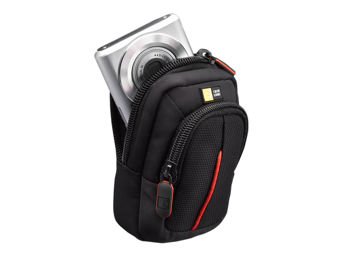 Case Logic Small Camera Bag With Belt Loop Removable Shoulder Strap Black