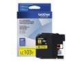 Brother Yellow LC103Y Innobella High Yield (XL Series) Ink Cartridge for the MFC-J4510DW, LC103Y, 14714805, Ink Cartridges & Ink Refill Kits - OEM