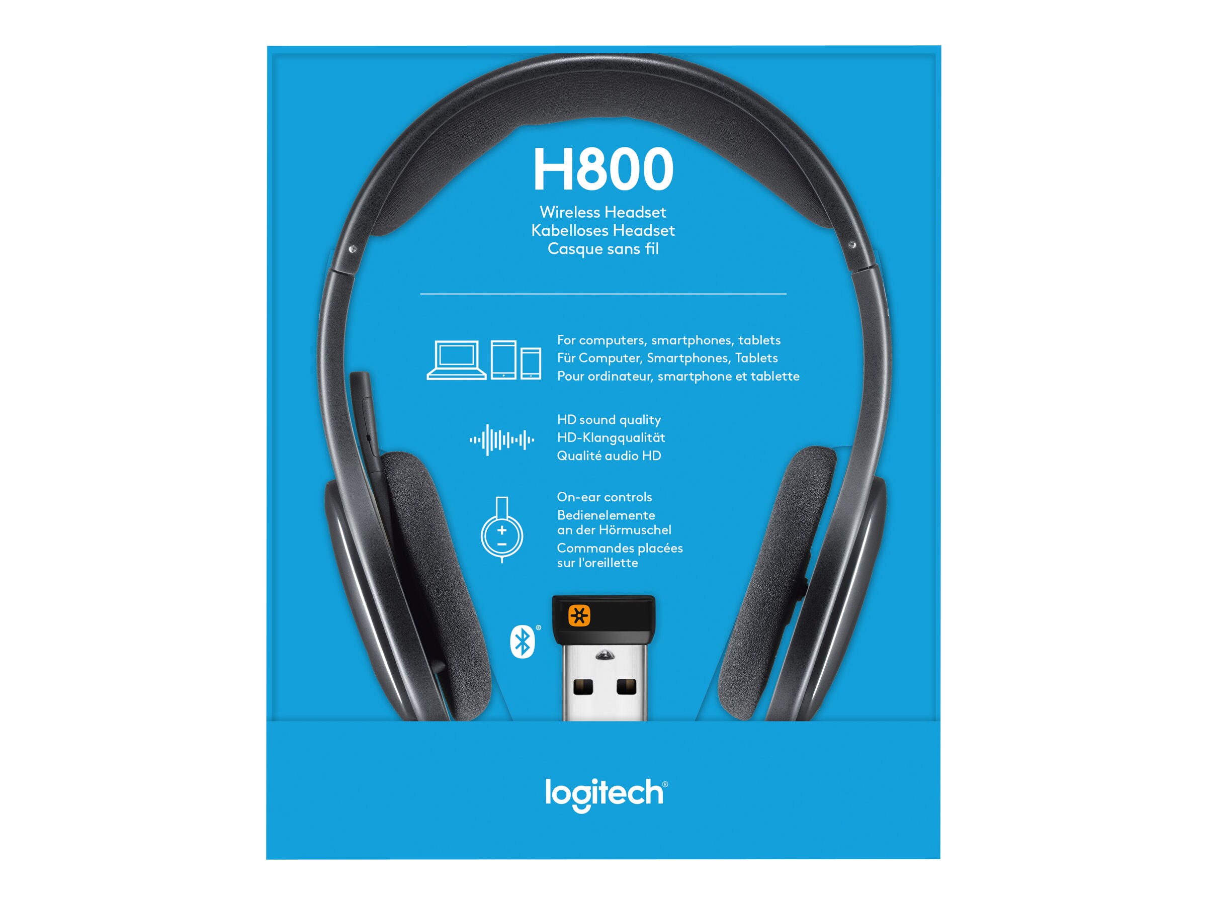 logitech wireless computer headset