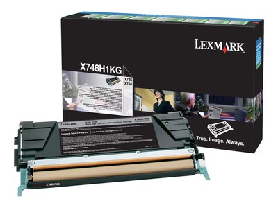 Lexmark Black High Yield Return Program Toner Cartridge for X746de & X748 Series Color Laser MFPs, X746H1KG, 14012803, Toner and Imaging Components - OEM Lexmark Black High Yield Return Program Toner Cartridge for X746de & X748 Series Color Laser MFPs, X746H1KG, 14012803, Toner and Imaging Components - OEM