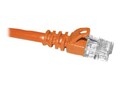 CP Technologies ClearLinks Cat6 550MHz Molded Patch Cable, Orange, 50ft, C6-OR-50-M, 13198335, Cables