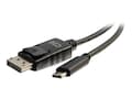 C2G USB-C to DisplayPort M M 4K 30Hz Adapter Cable, Black, 1ft, 26899, 38411868, Cables C2G USB-C to DisplayPort M M 4K 30Hz Adapter Cable, Black, 1ft, 26899, 38411868, Cables