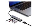 Satechi 6-in-1 USB-C Slim Multi-Port Dock, ST-P6SM , 41806541, Docking Stations & Port Replicators Satechi 6-in-1 USB-C Slim Multi-Port Dock, ST-P6SM , 41806541, Docking Stations & Port Replicators