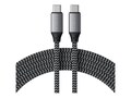 Satechi USB-C To USB-C 100W Charging Cable, ST-TCC2MM, 41601429, Cables