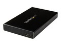 StarTech.com USB 3.0 Universal 2.5 SATA 6Gb s or IDE Hard Drive Solid State Drive Portable Enclosure w  UASP, UNI251BMU33, 18377383, Hard Drive Enclosures - Single