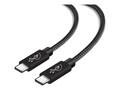 4Xem Nylon Braided USB-C to USB-C 40 Gigabit Cable, 1.2m, 4XUSB40GBRD120CM, 41324028, Cables 4Xem Nylon Braided USB-C to USB-C 40 Gigabit Cable, 1.2m, 4XUSB40GBRD120CM, 41324028, Cables