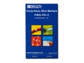 Brady PORTA-PACK WIRE MARKER BOOK WR, PWS-PK-3                      , 42100347, Cable Accessories