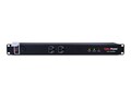 CyberPower Rackmount PDU Surge Protector 1800 Joules 20A 1U (12) Outlet (2 Front, 10 Rear), CPS-1220RMS, 6405130, Surge Suppressors