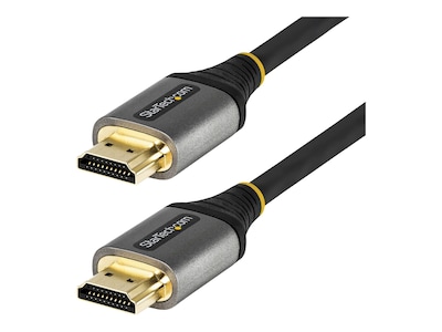 StarTech.com Premium Certified High Speed 4K 60Hz HDR10 HDMI 2.0 Cable with Ethernet, 1m, HDMMV1M, 41314377, Cables StarTech.com Premium Certified High Speed 4K 60Hz HDR10 HDMI 2.0 Cable with Ethernet, 1m, HDMMV1M, 41314377, Cables