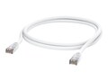 Ubiquiti UniFi CAT5E STP Outdoor Patch Cable, White, 2m, UACCCABLEPATCHOUTDOOR2MW, 42061196, Cables Ubiquiti UniFi CAT5E STP Outdoor Patch Cable, White, 2m, UACCCABLEPATCHOUTDOOR2MW, 42061196, Cables