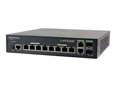 Lantronix MANAGED SWITCH W 8, SM8TBT2SA-NA, 42013234, Network Switches Lantronix MANAGED SWITCH W 8, SM8TBT2SA-NA, 42013234, Network Switches