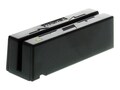 MagTek Mini USB Keyboard Emulation Magnetic Swipe Reader, Track 1-2, Black, 21040110, 449920, Magnetic Stripe/MICR Readers