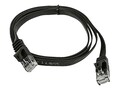 Monoprice Flexboot CAT5E UTP 30AWG 350MHz Snagless Flat Patch Cable, Black, 3ft, 9547, 41795630, Cables Monoprice Flexboot CAT5E UTP 30AWG 350MHz Snagless Flat Patch Cable, Black, 3ft, 9547, 41795630, Cables
