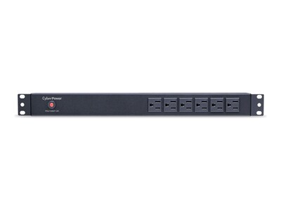 CyberPower Basic PDU 120V 15A 1U RM 5-15P Input 15ft Cord (18) 5-15R Outlets, RoHS, PDU15B6F12R, 11263383, Power Distribution Units CyberPower Basic PDU 120V 15A 1U RM 5-15P Input 15ft Cord (18) 5-15R Outlets, RoHS, PDU15B6F12R, 11263383, Power Distribution Units