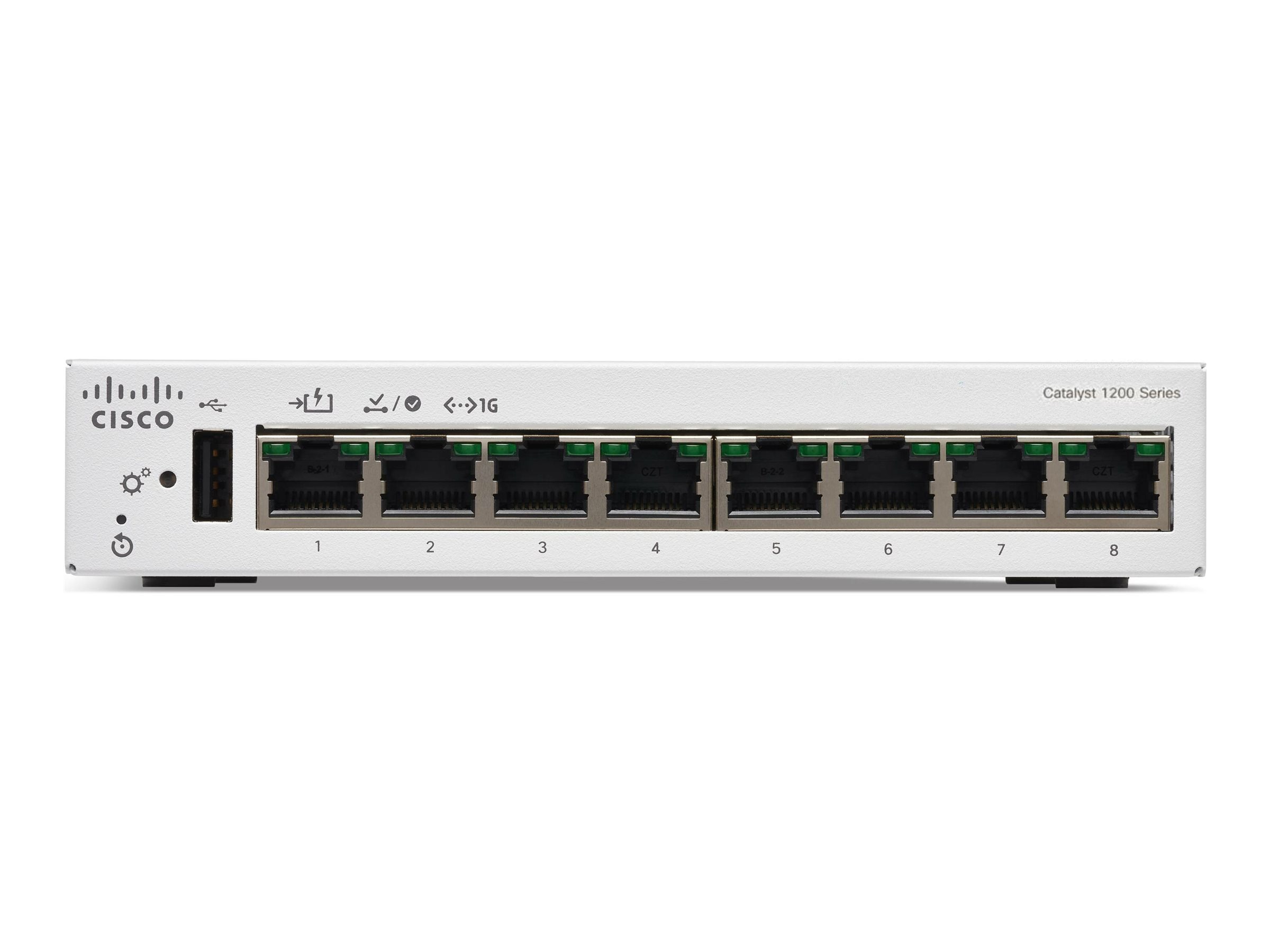 Cisco CATALYST 1200 8-PORT GE, DESKT (C1200-8T-D)