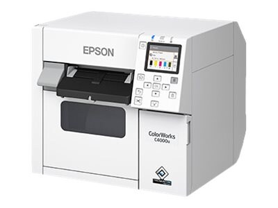 Epson ColorWorks CW-C4000 Color Inkjet Label Printer (Gloss) , C31CK03A9991, 41521654, Printers - Label Epson ColorWorks CW-C4000 Color Inkjet Label Printer (Gloss) , C31CK03A9991, 41521654, Printers - Label
