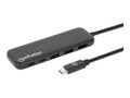 Manhattan 5-in-1 USB-C 4K HDMI Docking Station w 100W PD, 130721                        , 41959853, Docking Stations & Port Replicators
