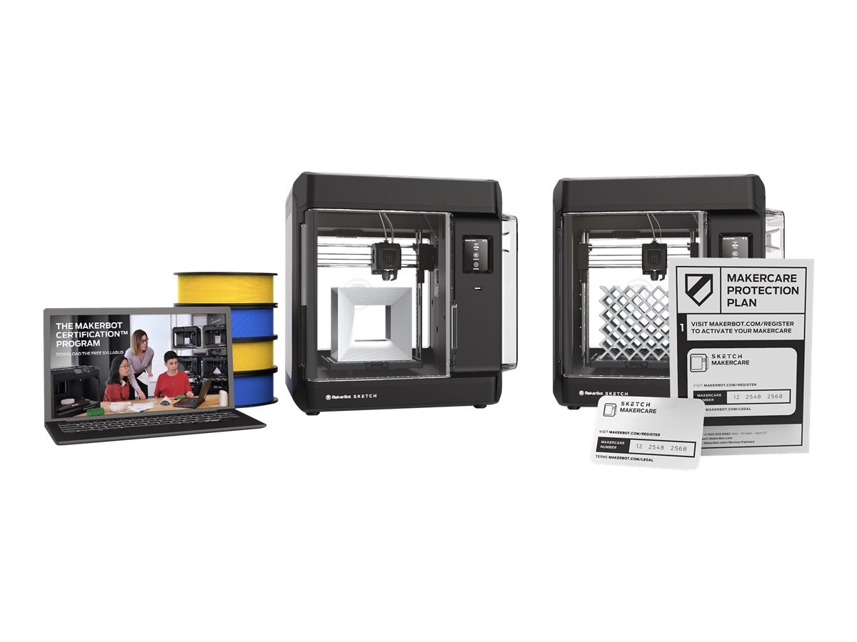 Buy MakerBot SketchClassroom w 3-Year MakerCare at Connection Public ...