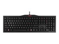Cherry MX Blue 3.0 USB Keyboard, 104-Key, MX Red Keyswitch Gold Crosspoint Contacts, Black, G80-3850LYDEU-2, 34181735, Keyboards & Keypads