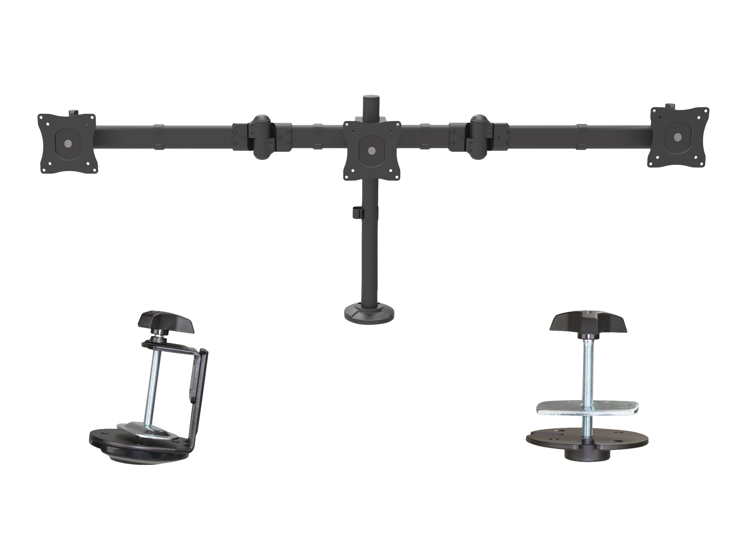 Desk Mount Triple Monitor Arm for 3 Monitors up to (ARMTRIO)