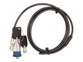 Joy Factory LockDown Key Cable Lock for Tablets and Laptops, 6ft, SCU102, 33183253, Locks & Security Hardware