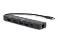 Rocstor USB Type-C 6-in-1 4K Multiport Dock with 100W Power Delivery, Y10A310-S1                    , 41897008, Docking Stations & Port Replicators