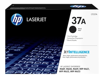 HP 37A (CF237A) Black Original LaserJet Toner Cartridge, CF237A, 34054576, Toner and Imaging Components - OEM