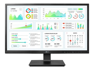 LG 24CK550Z-BP AIO Thin Client Tera2321 512MB RAM No HDD GbE+PCoIP TAA 23.8 FHD, 24CK550Z-BP, 37520894, Thin Client Hardware