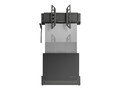 Salamander Electronic Lift Wall Stand, FPS1W/EL/GG, 31457345, Stands & Mounts - Desktop Monitors