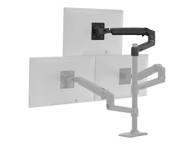 Ergotron LX Arm, Extension and Collar Kit (Matte Black), 98-130-224, 41395657, Mounting Hardware - Miscellaneous Ergotron LX Arm, Extension and Collar Kit (Matte Black), 98-130-224, 41395657, Mounting Hardware - Miscellaneous