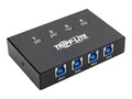 Tripp Lite Open Box  4-Port USB 3.x (5Gbps) Peripheral Sharing Switch, U359-004                      , 41843039, Switch Boxes - AV