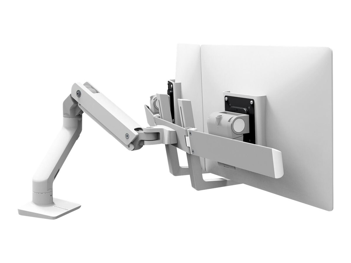 Ergotron モニターアーム HX ホワイト　45-475-216 Ergotron 45-475-216 HX Desk Mount Single Monitor Arm (white)