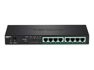 TRENDnet 8-port Gigabit PoE SWCH , TPE-TG84, 41369471, Network Switches