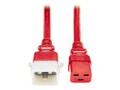 Eaton C19 TO P-LOCK C20 4FT RED 6PK, P036-E04-ARD-6                , 42003178, Power Strips