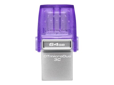 Kingston 64GB DataTraveler microDuo 3C USB Flash Drive, DTDUO3CG3/64GB, 41482990, Flash Drives