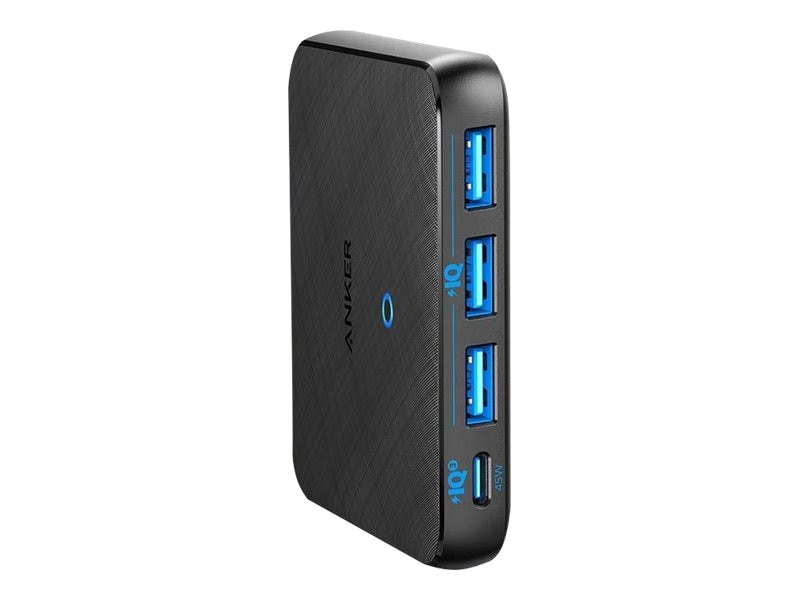 USB C Fast Charger, Anker 63W 4 Port PIQ 3.0 & GaN at Connection Public Sector Solutions