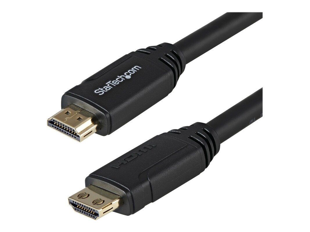 tildeling Godkendelse klassisk StarTech.com 4K High Speed HDMI 2.0 M M Cable with Ethernet, 3m (HDMM3MLP)