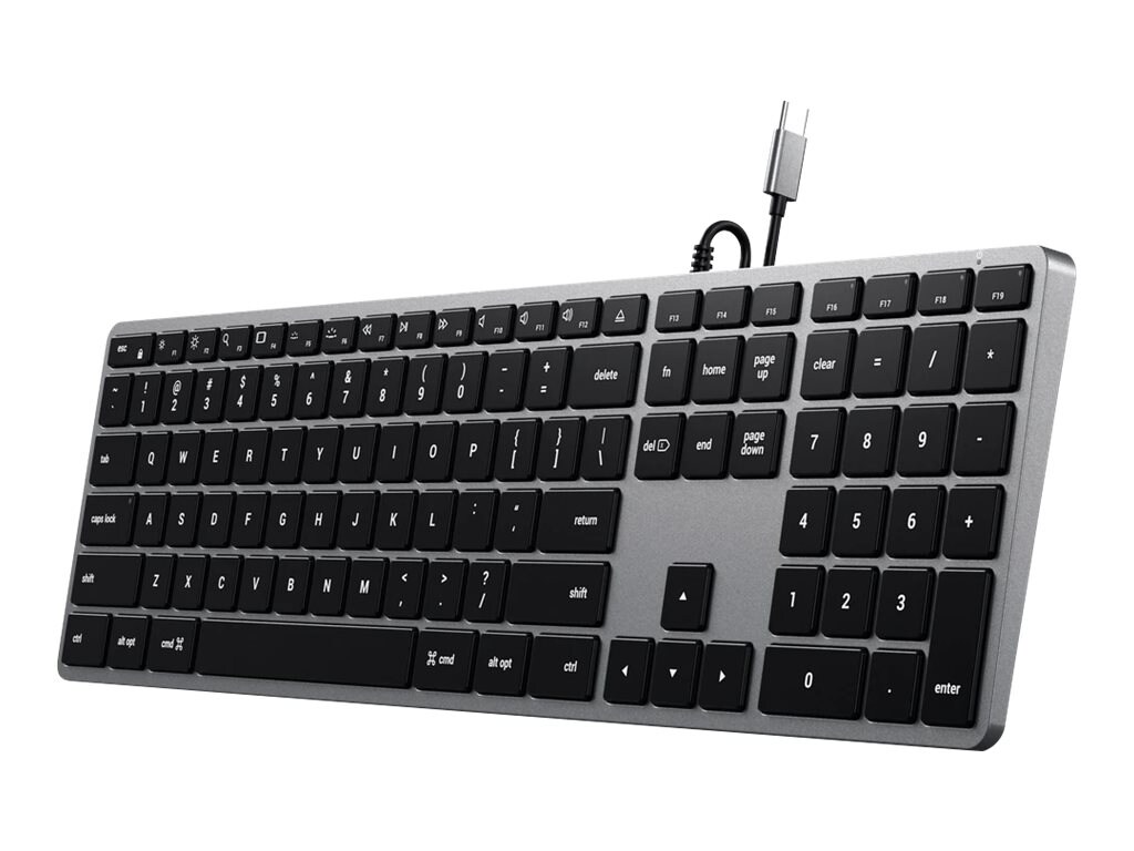 SATECHI USB-C SLIM BACKLIT KEYBOARD WITH NUMBER PAD - Thumbnail 4